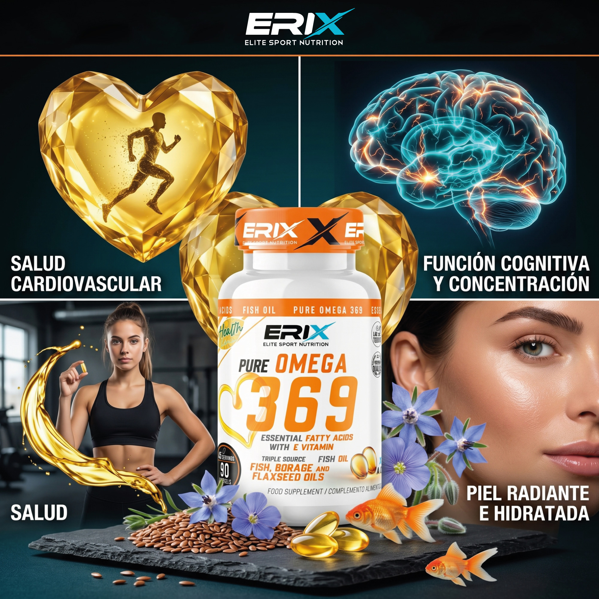 Beneficios Omega 3-6-9
